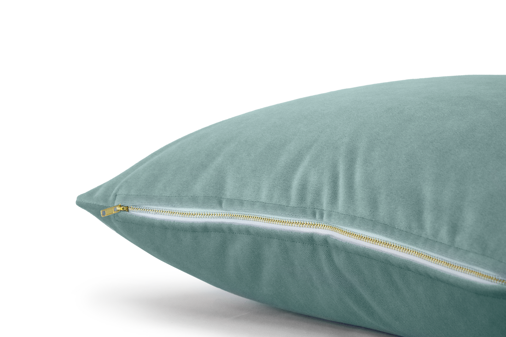 Aqua Velvet Cushion