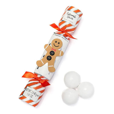 Gingerbread Man "Ginger Spice" Bath Fizz Cracker
