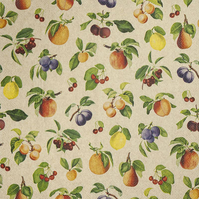 "Fruit Lovers" Paper Cocktail Napkins