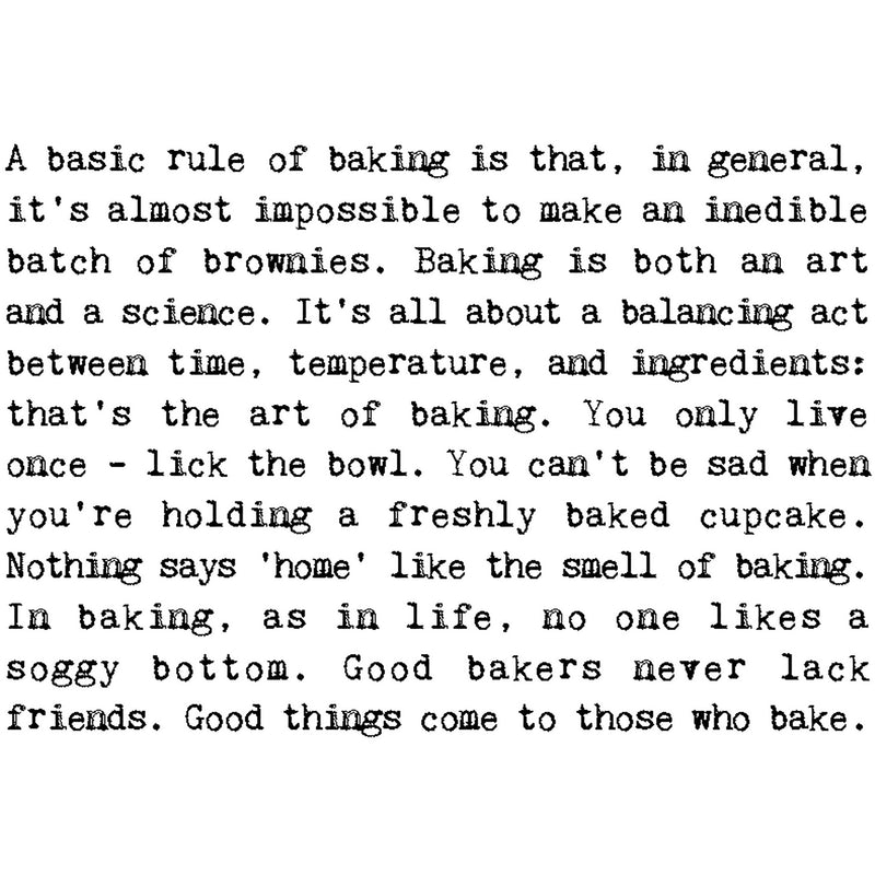 Foiled Birthday Card For Bakers