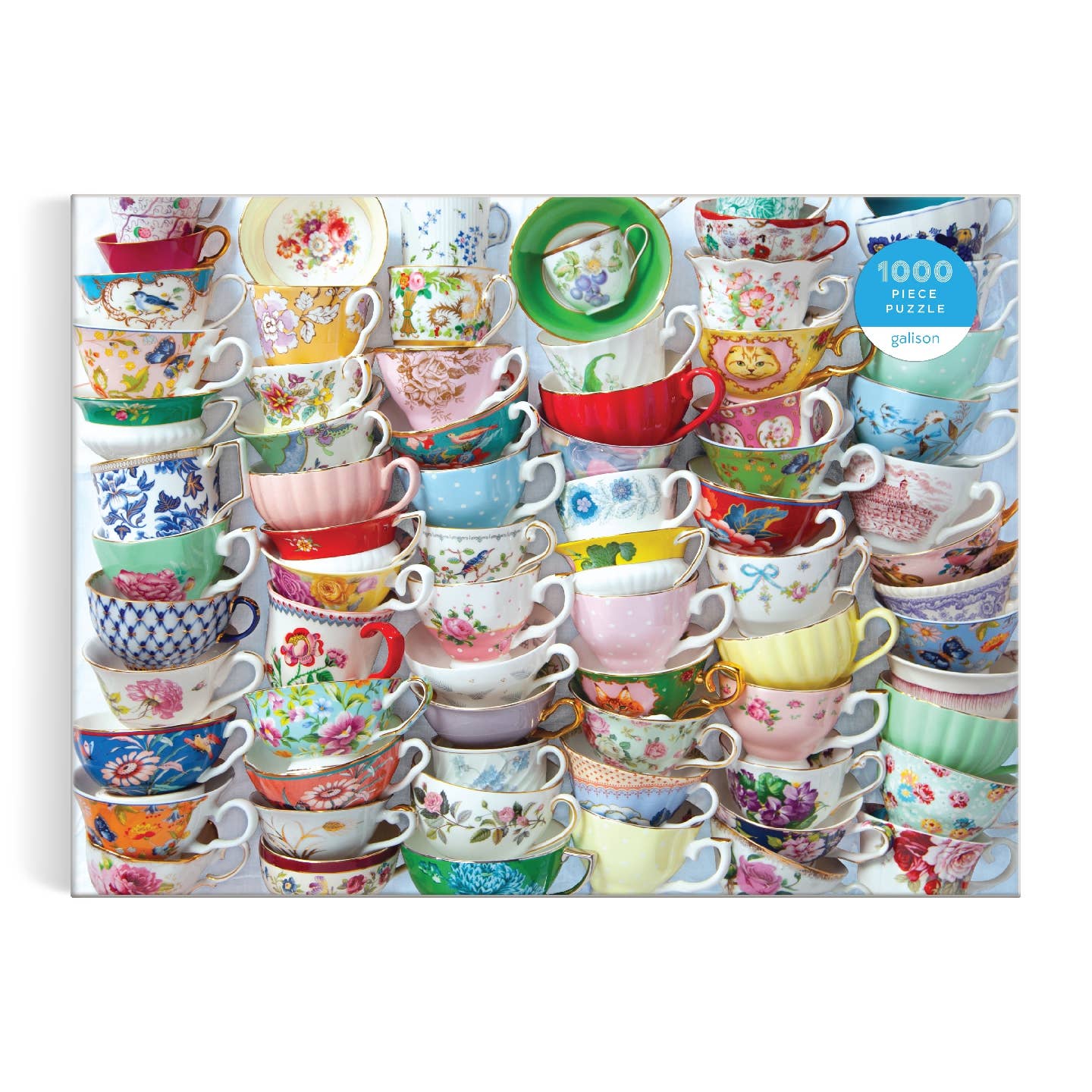 Teacups 1000 Piece Puzzle - Putti Fine Furnishings