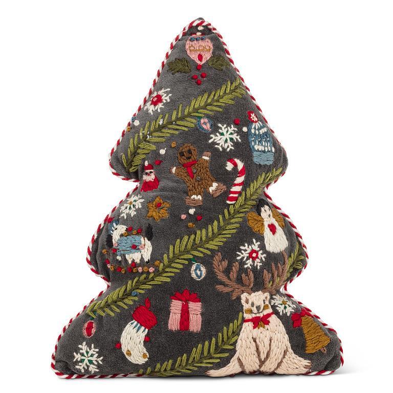Decorated Christmas Tree Pillow | Putti Christmas