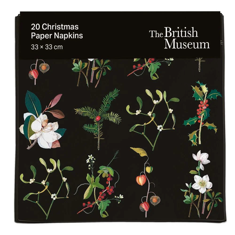 Delany Christmas Foliage Napkins | Putti Christmas Decorations