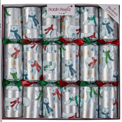 Robin Reed "Racing Polar Bear" Christmas Crackers