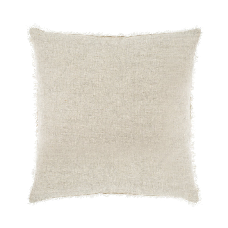 Lina Linen Square Pillow - Chambray