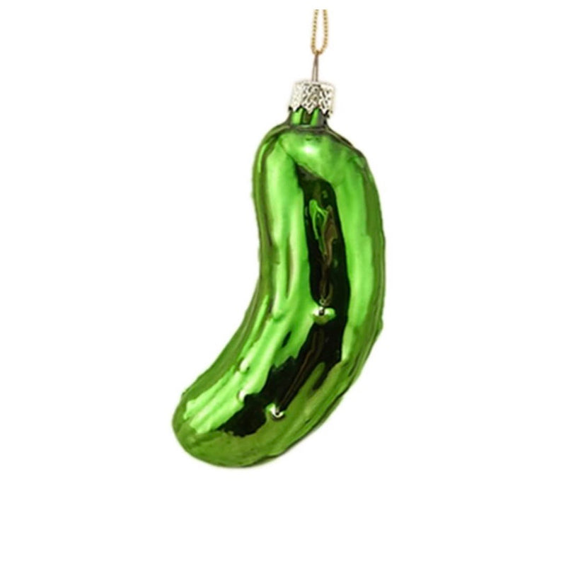 Shiny Pickle Glass Ornament
