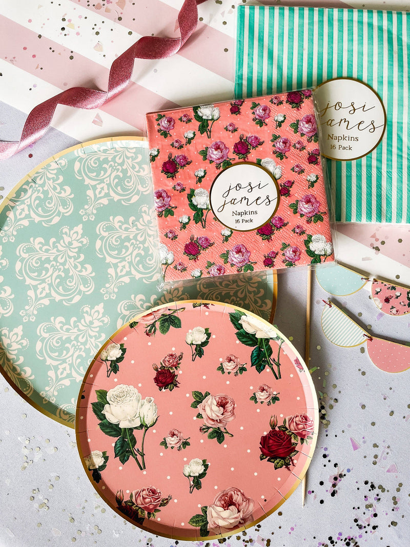 Josi James Patisserie Napkins Small - Putti Fine Furnishings
