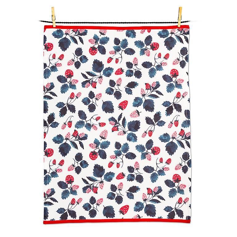 Strawberries Kitchen Towel | Putti Fine Furnishings