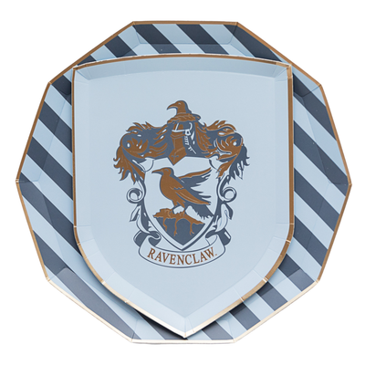 Bonjour Fête Harry Potter Gold House Pride Paper Plates - Small
