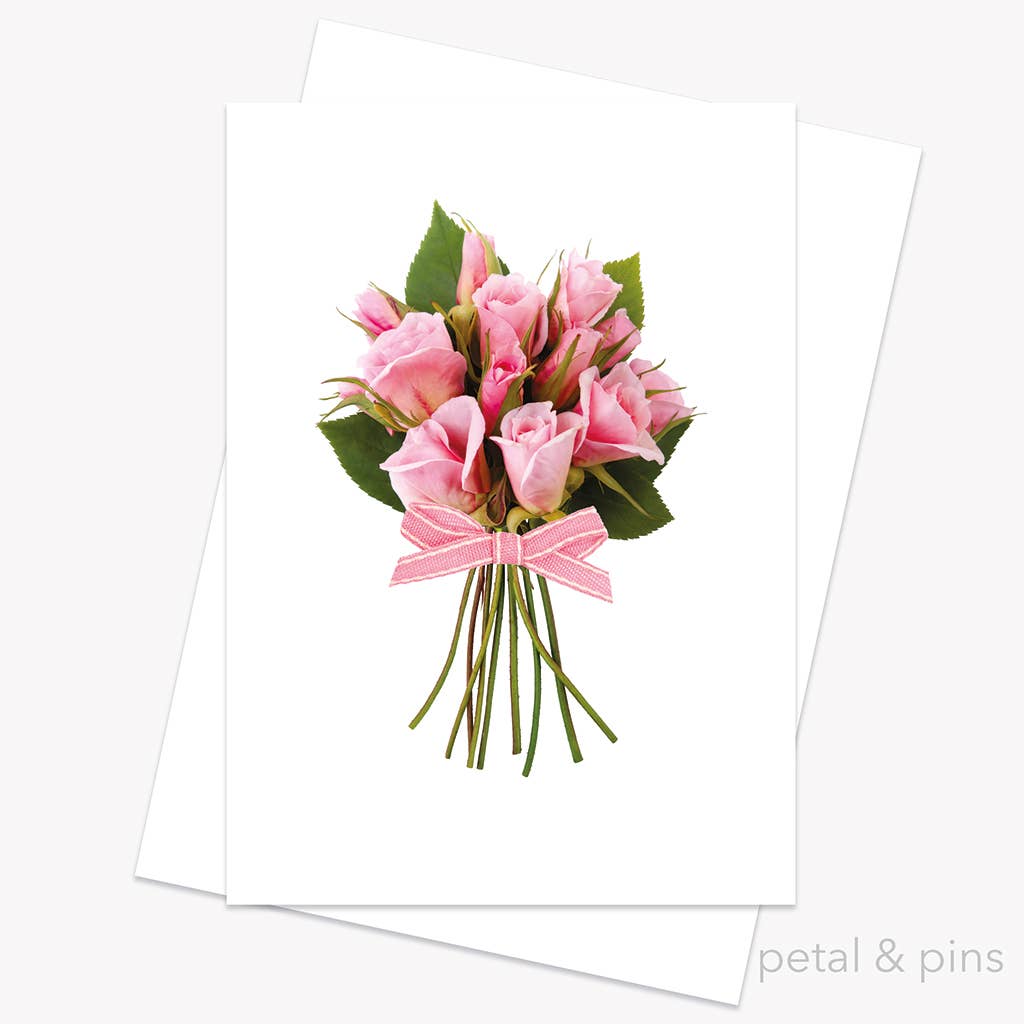 Petal & Pins A Posy For You Floral Greeting Card