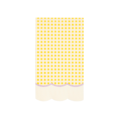 Pastel Gingham Napkin Set