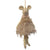 Fabric Mouse Ballerina with Dusty Rose Skirt Hanging Ornament