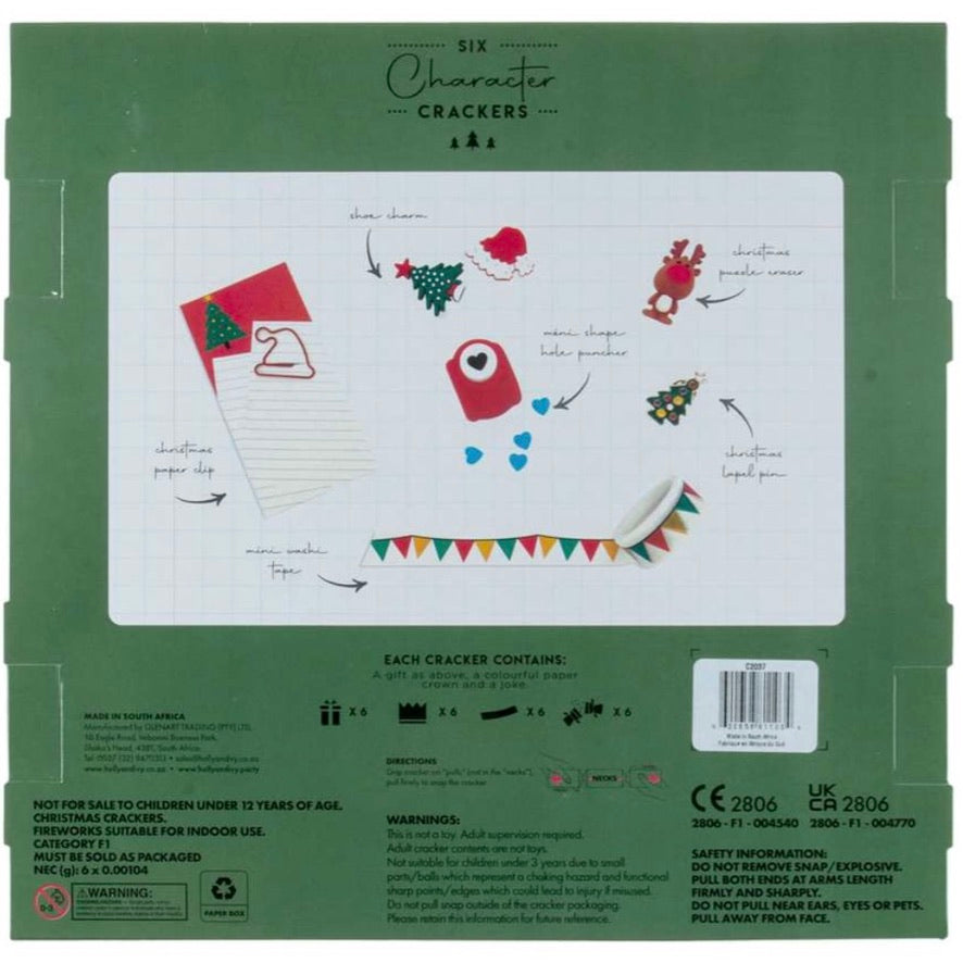 Holly & Ivy Santa's Helper Elf Christmas Crackers