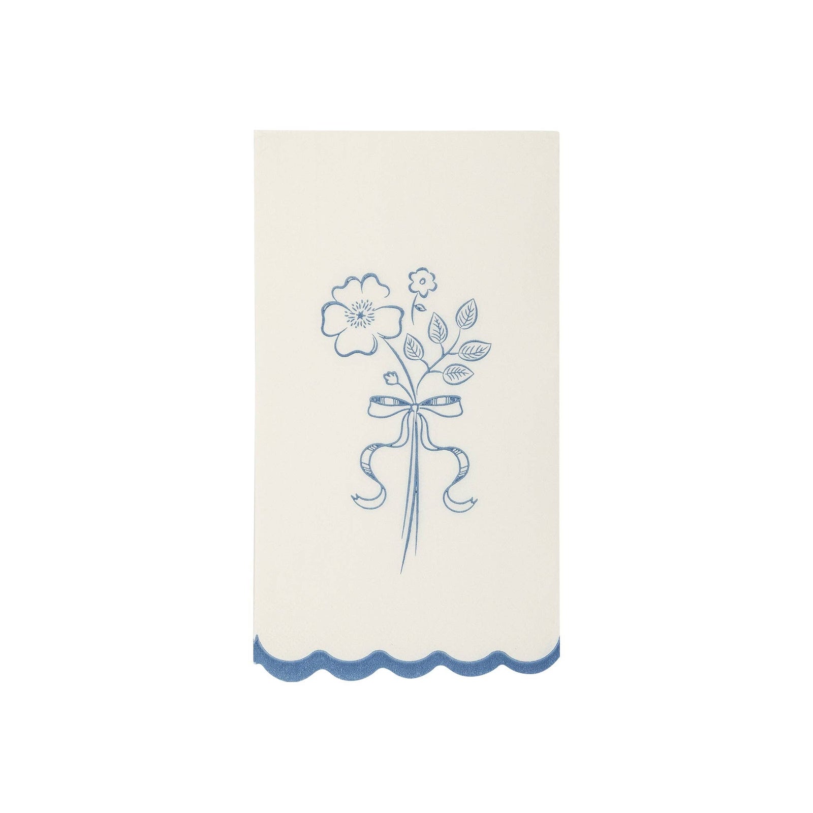 Pembroke Flower Paper Guest Napkin