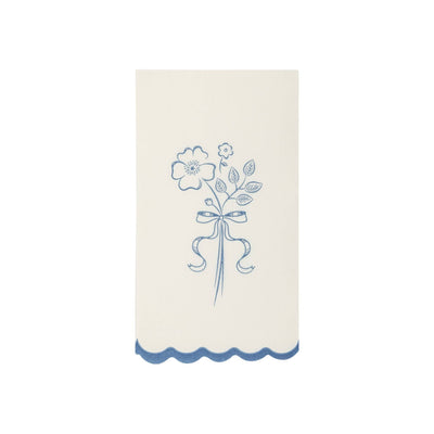 Pembroke Flower Paper Guest Napkin