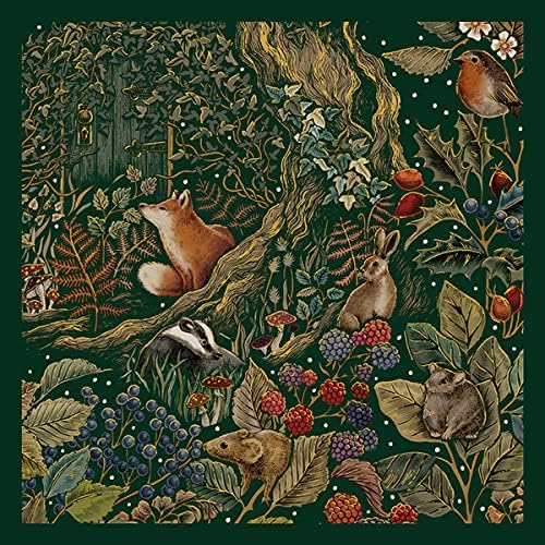 Forest Animals Christmas Greeting Card Wallet