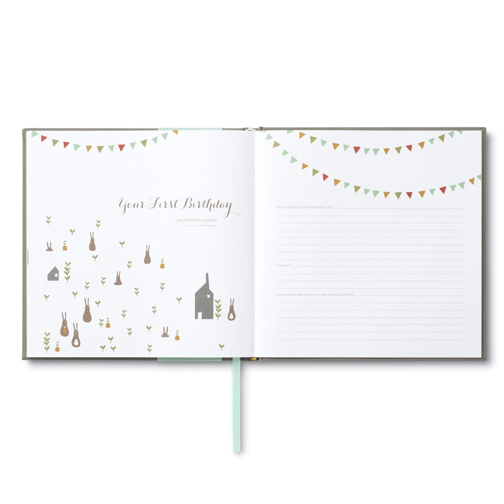 Compendium Welcome Baby! Boy Book | Le Petite Putti