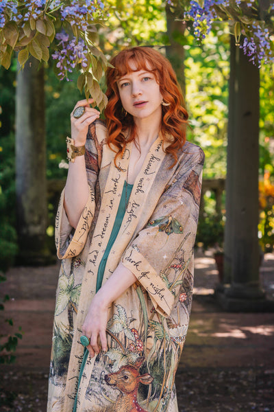 "Lovelight" Opera Duster Kimono Robe