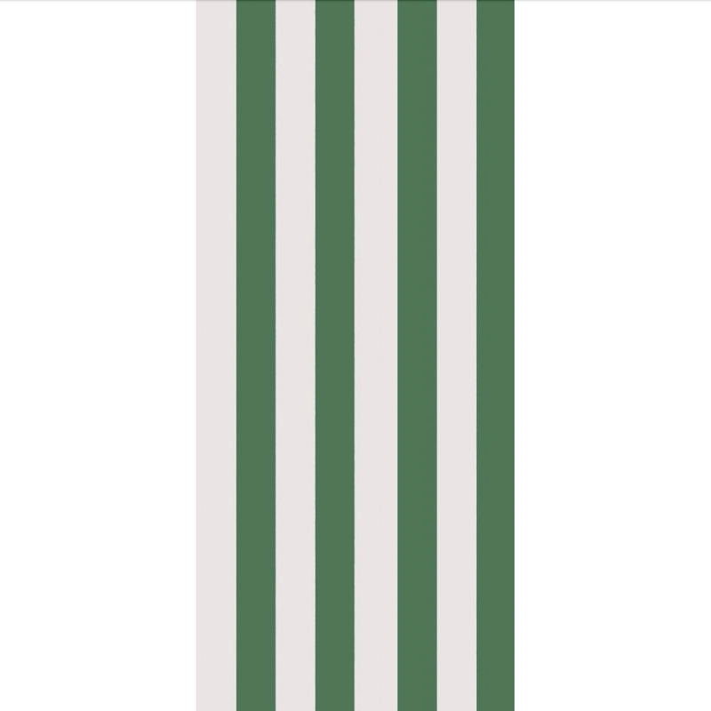 Green and White Stripe Tissue Paper Pack