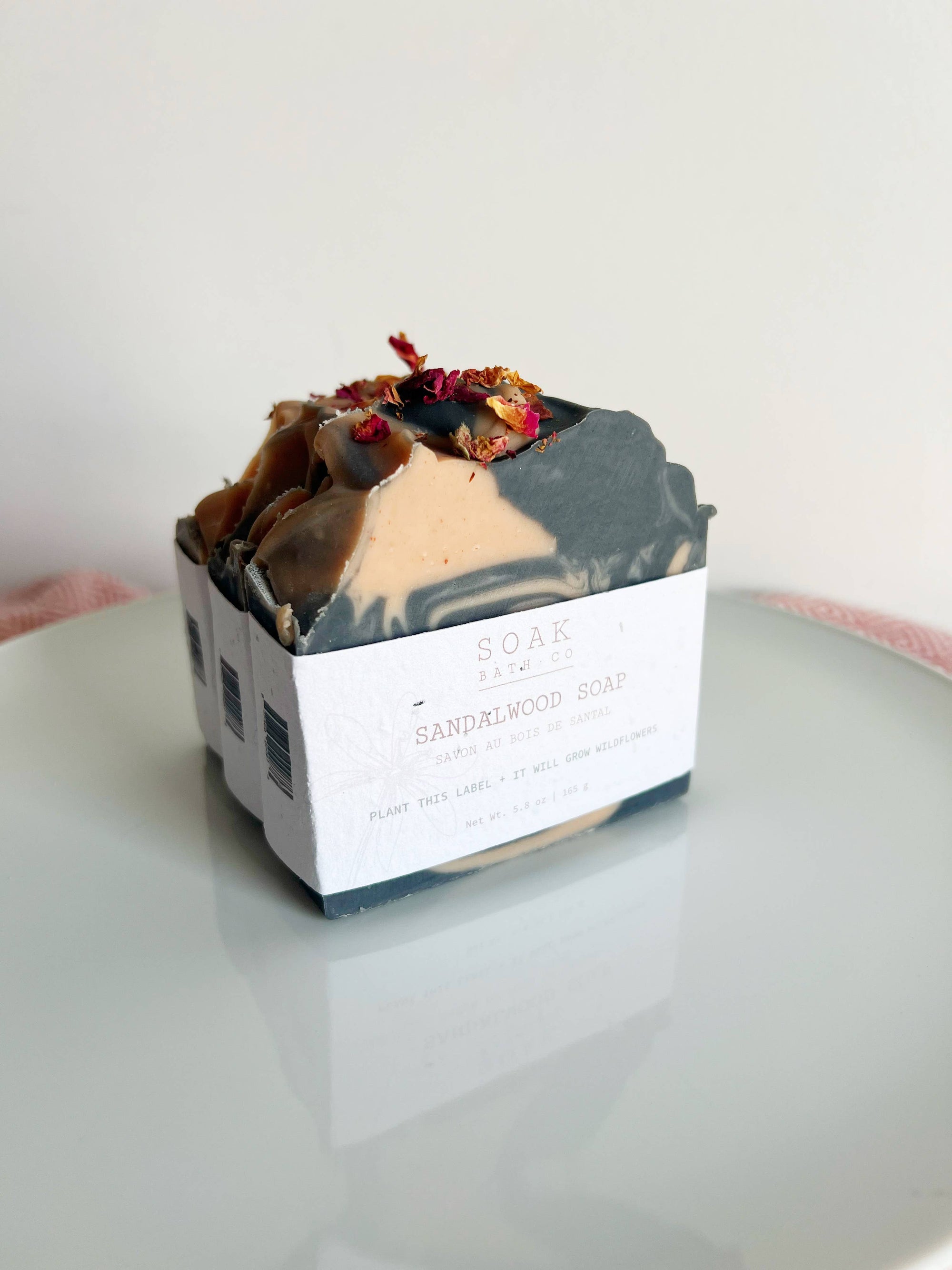 Soak Bath Co. Sandalwood Soap Bar