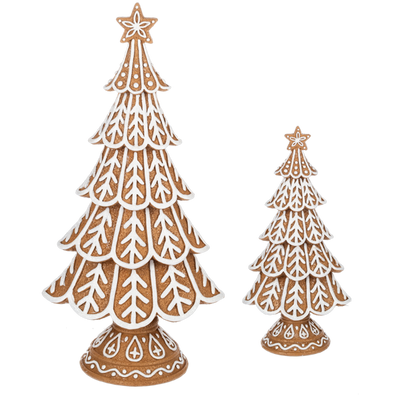 Gingerbread Trees | Putti Christmas Decorations