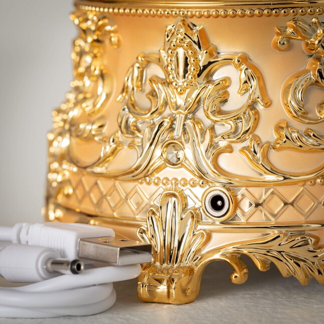 Lighted Shimmer Angel Dome Lantern