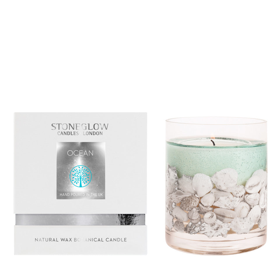 Nature's Gift Wax Gel Candle - Ocean | Putti Fine Furnishings