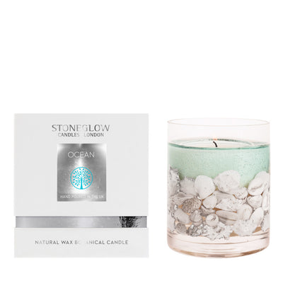 Nature's Gift Wax Gel Candle - Ocean | Putti Fine Furnishings