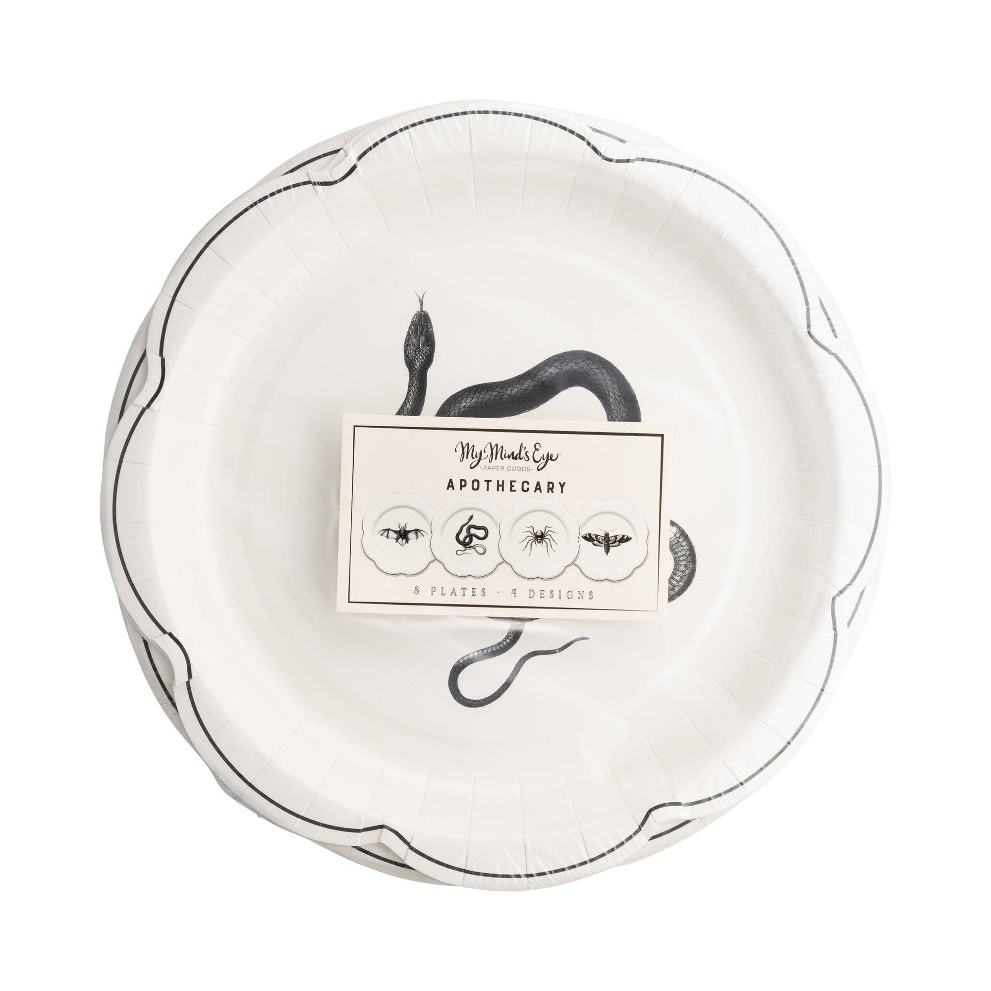 Apothecary Paper Plate Set