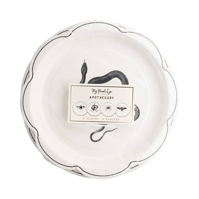 Apothecary Paper Plate Set