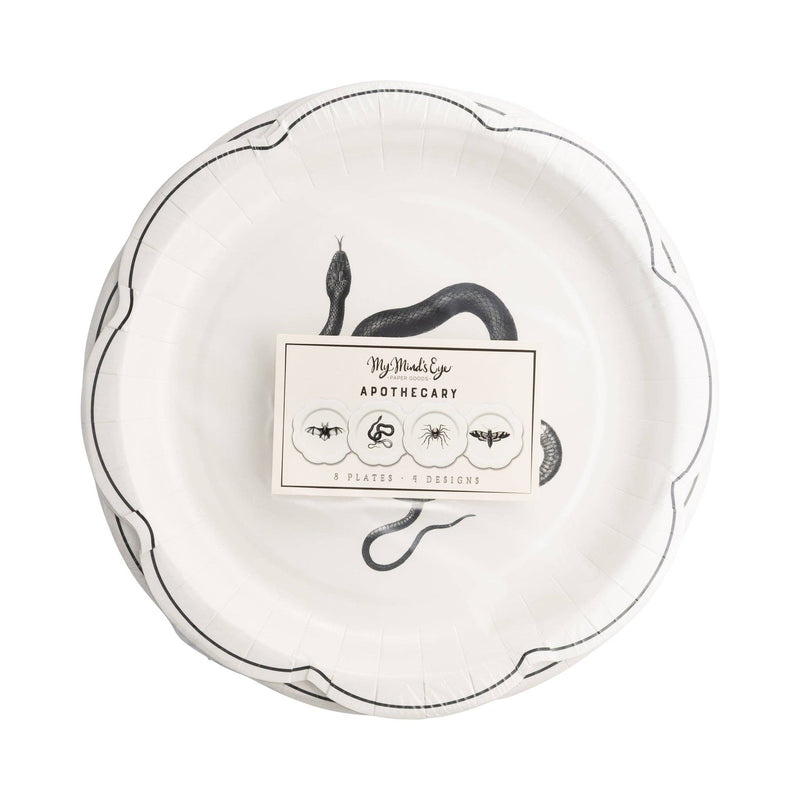 Apothecary Paper Plate Set