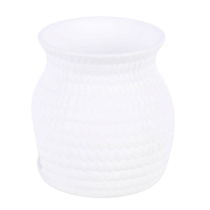 Woven Basket Effect Oil Burner and Wax Warmer