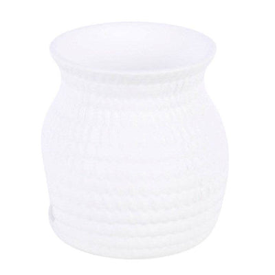 Woven Basket Effect Oil Burner and Wax Warmer