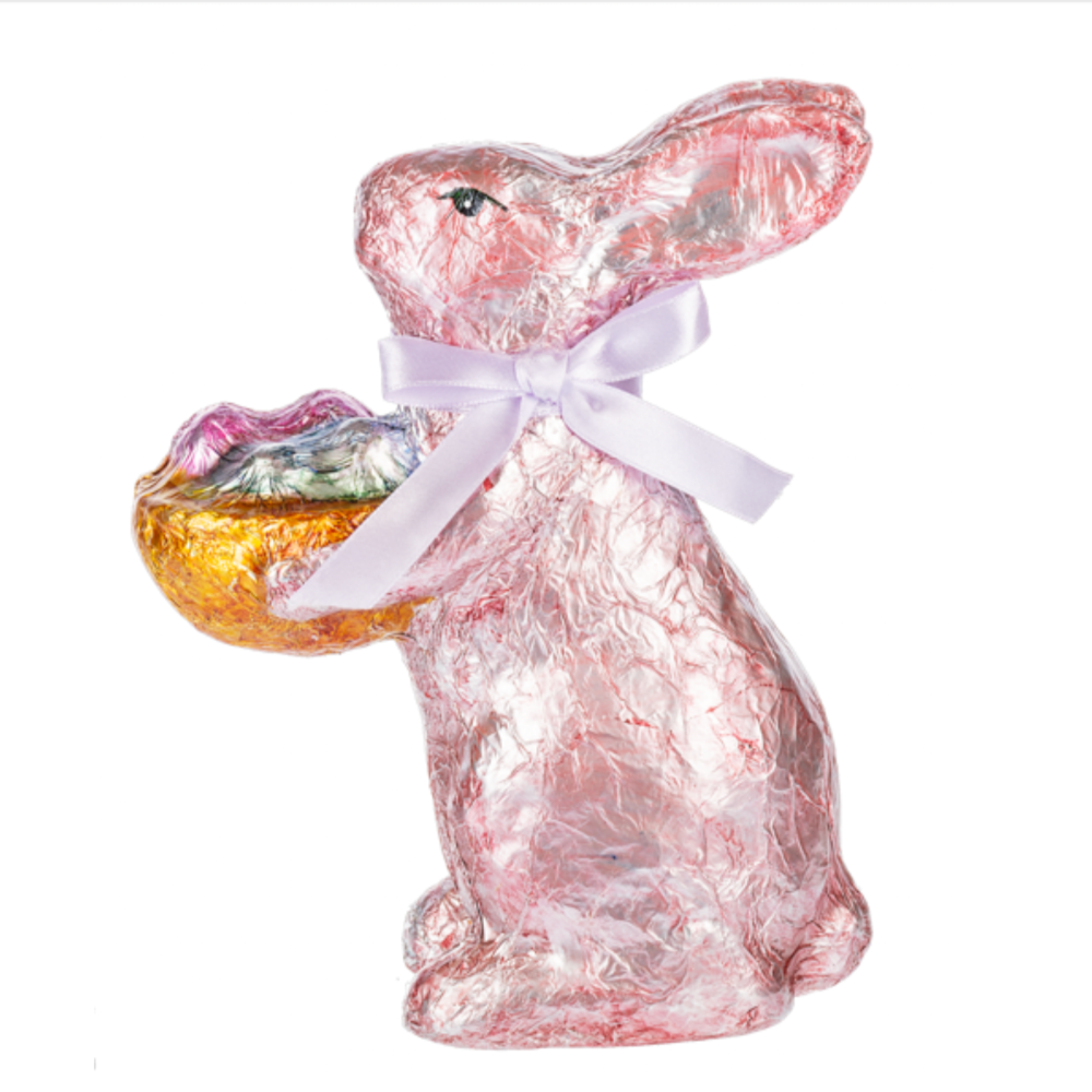 Foil Bunny Figurine