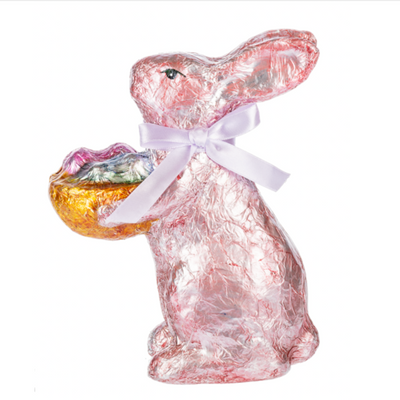 Foil Bunny Figurine