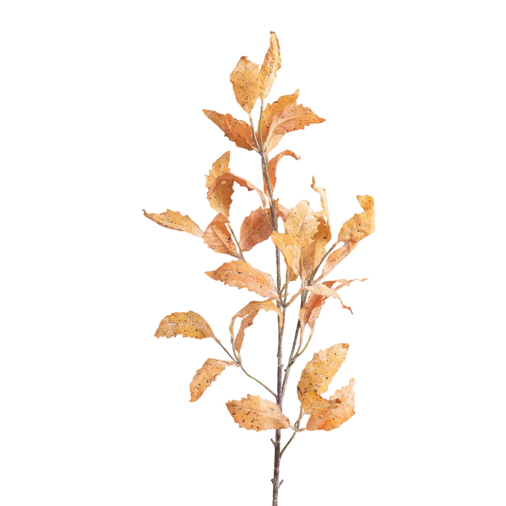 Rust Birch Leaf Spray | Putti Autumn Thanksgiving Decor