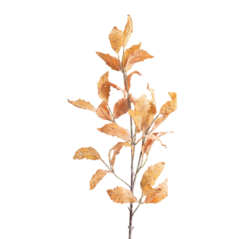 Rust Birch Leaf Spray | Putti Autumn Thanksgiving Decor