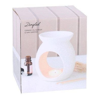 Dimpled Oil Burner and Wax Warmer