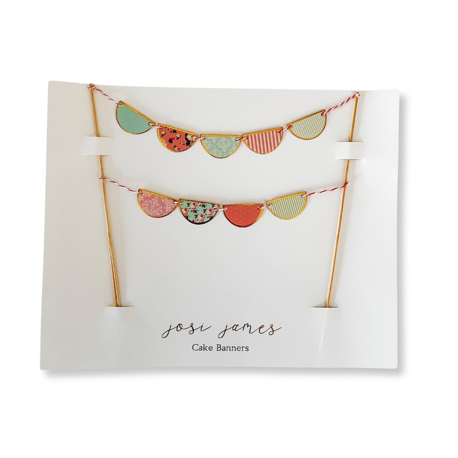 Josi James - Patisserie Cake Banner - Putti Fine Furnishings