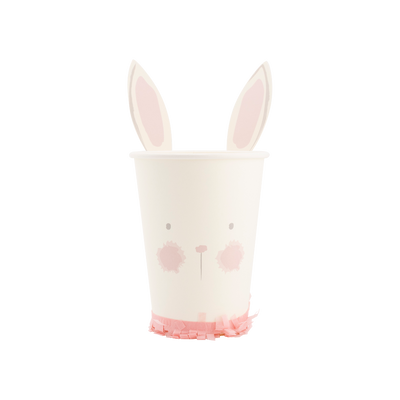 Bunny Paper Cups with Fringe