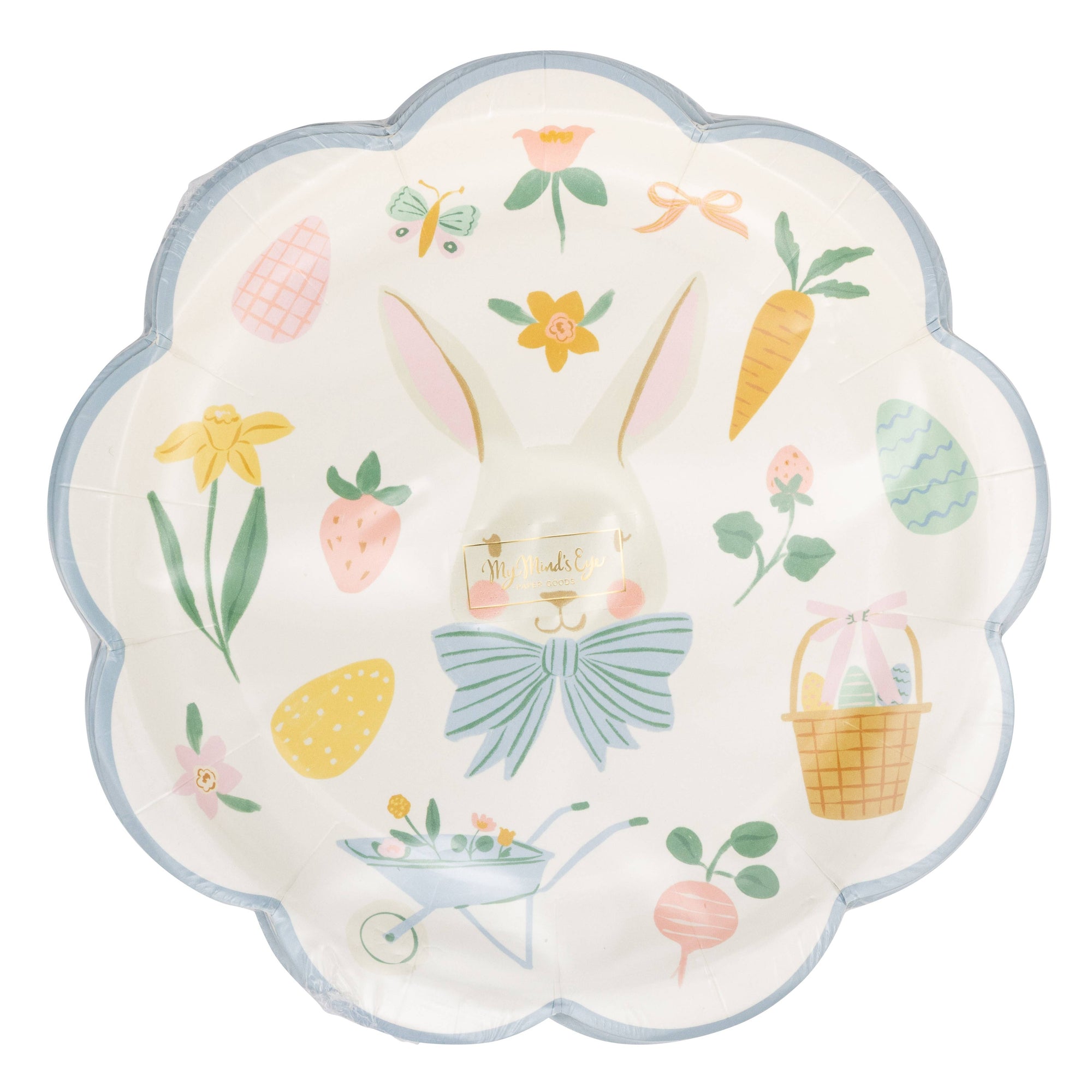 Easter Icons Paper Plate