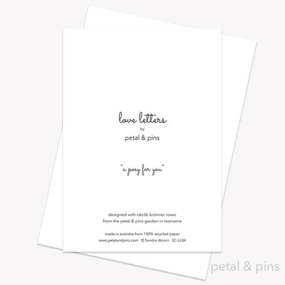 Petal & Pins A Posy For You Floral Greeting Card