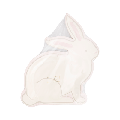 Die Cut Bunny Plate