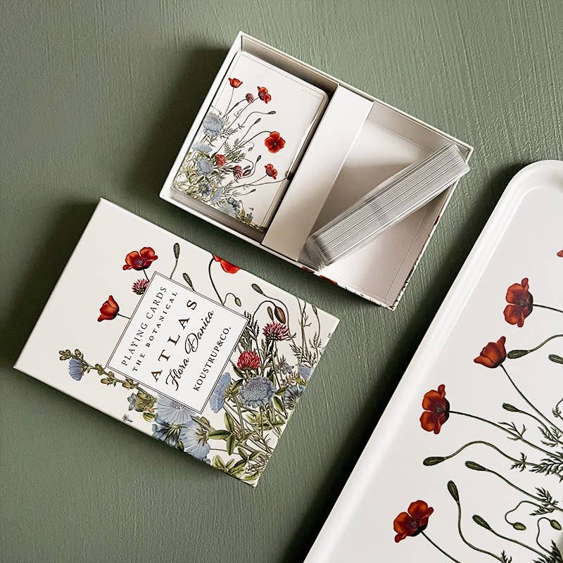 The Flora Danica Atlas Playing Cards