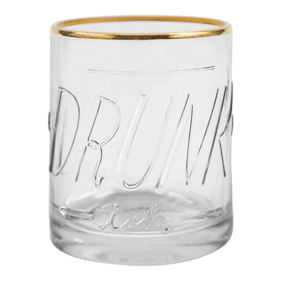 "Drunk-ish" Lowball  Glass | Putti Fine Furnishings