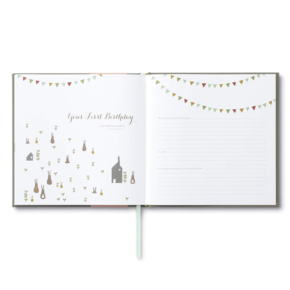 Compendium Welcome Baby! Girl Book | Le Petite Putti