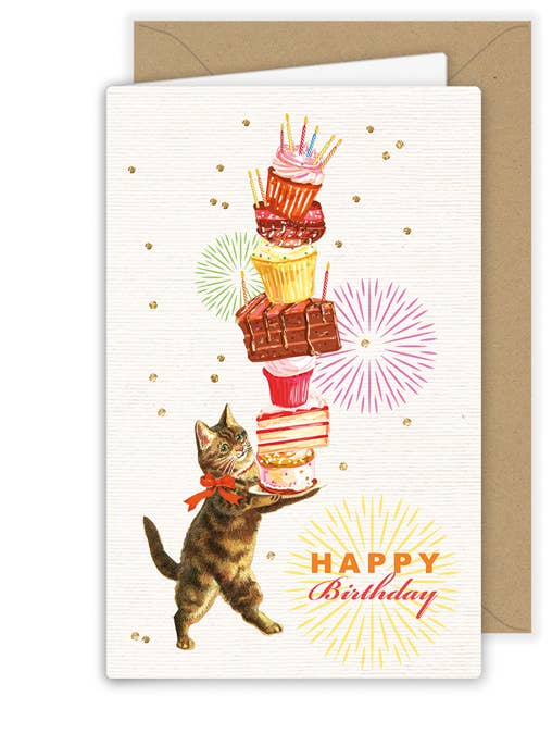 Happy Birthday Greeting Card - Putti Fine Furnishings