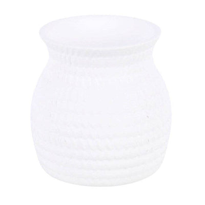 Woven Basket Effect Oil Burner and Wax Warmer
