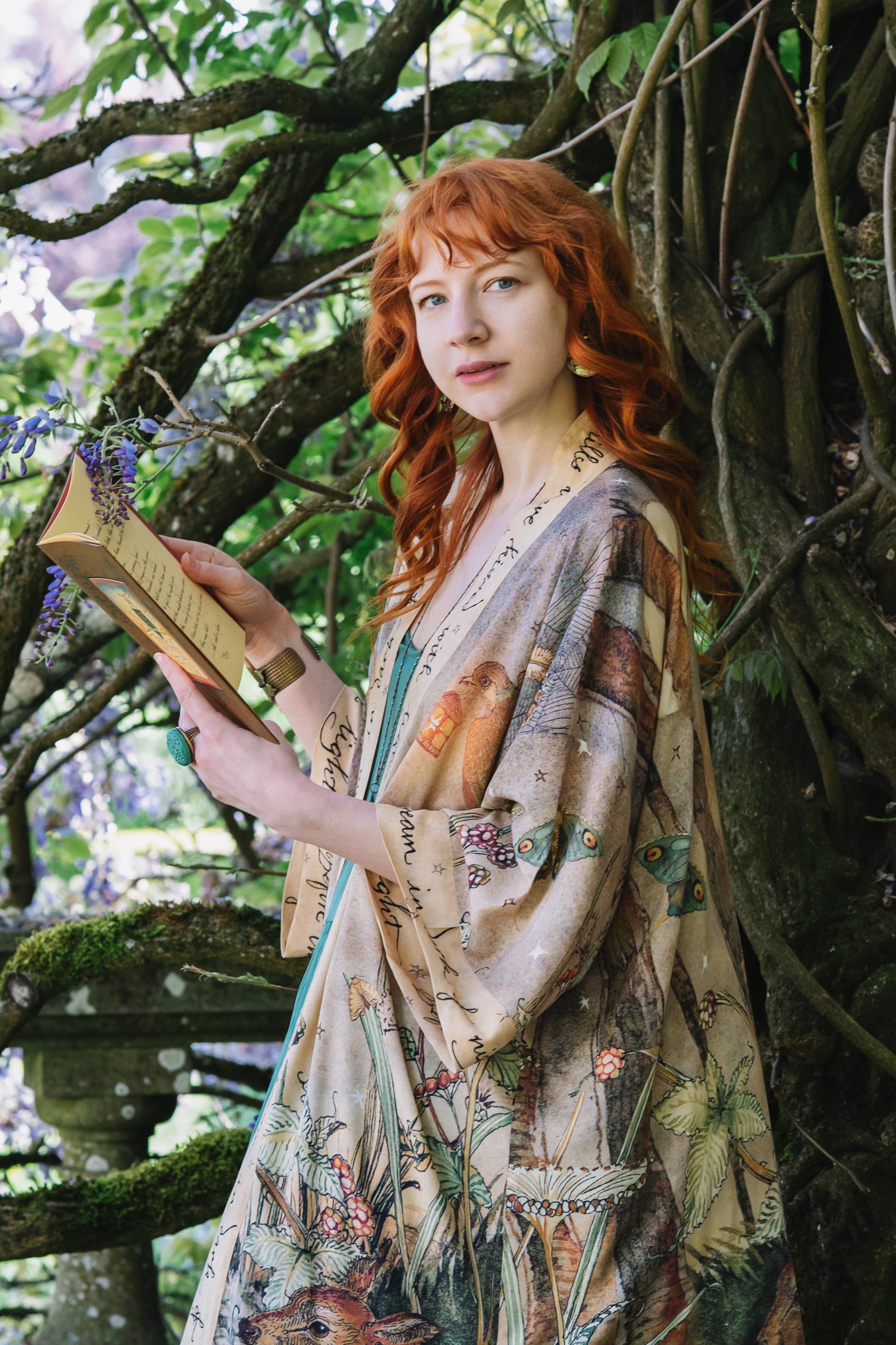 "Lovelight" Opera Duster Kimono Robe