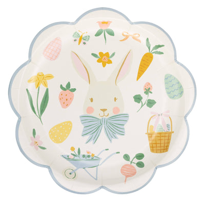 Easter Icons Paper Plate